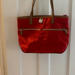 Red Michael kors purse